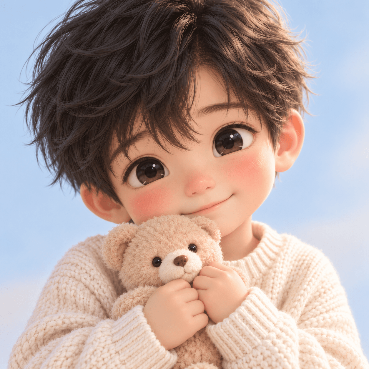 Kai, a fictional illustrated character