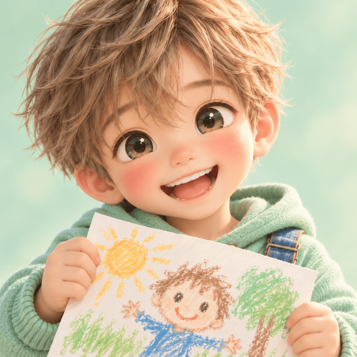 Leo, a fictional illustrated character