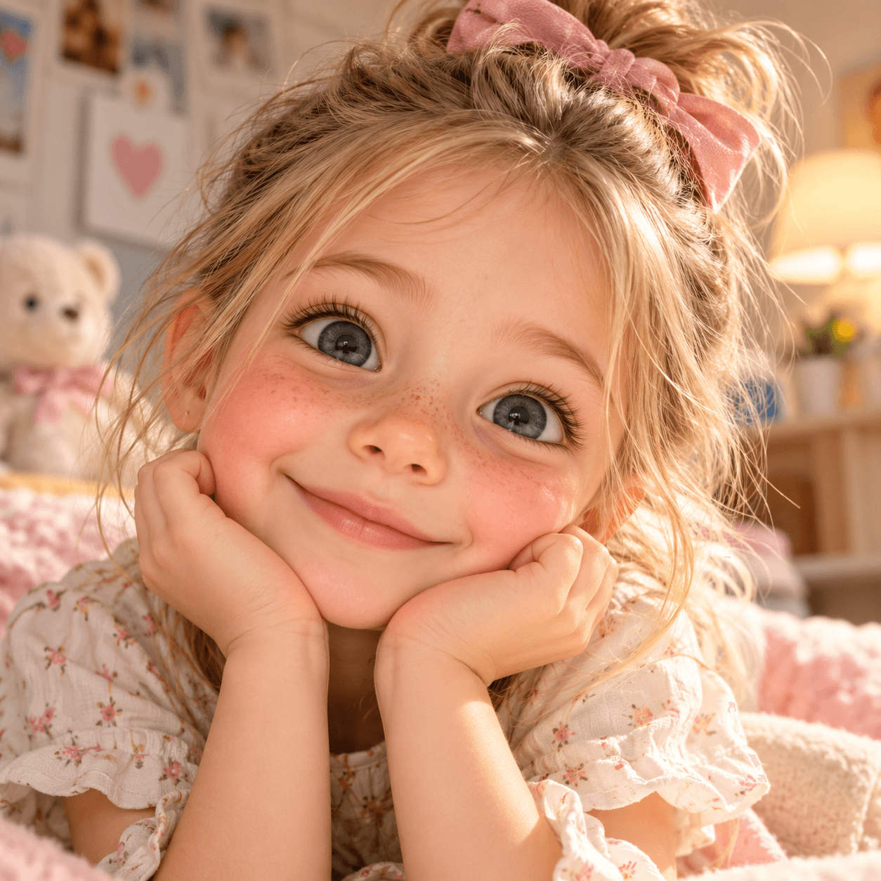 Lily, a fictional illustrated character