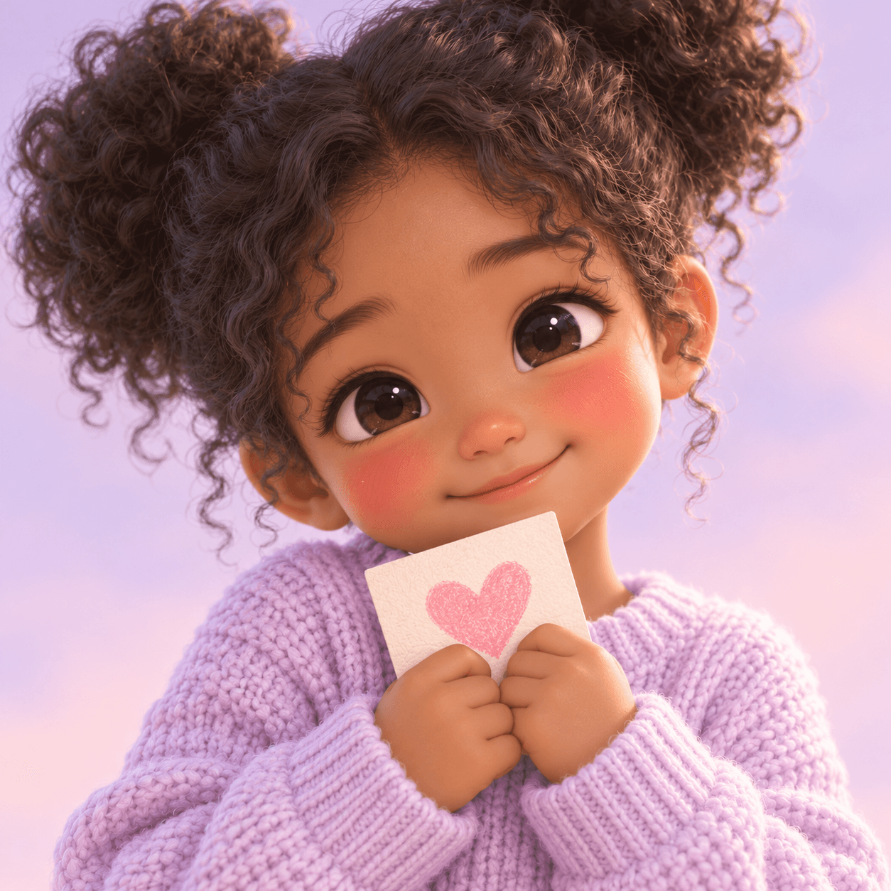 Zuri, a fictional illustrated character